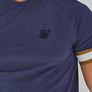 SikSilk - Navy Tech T-Shirt